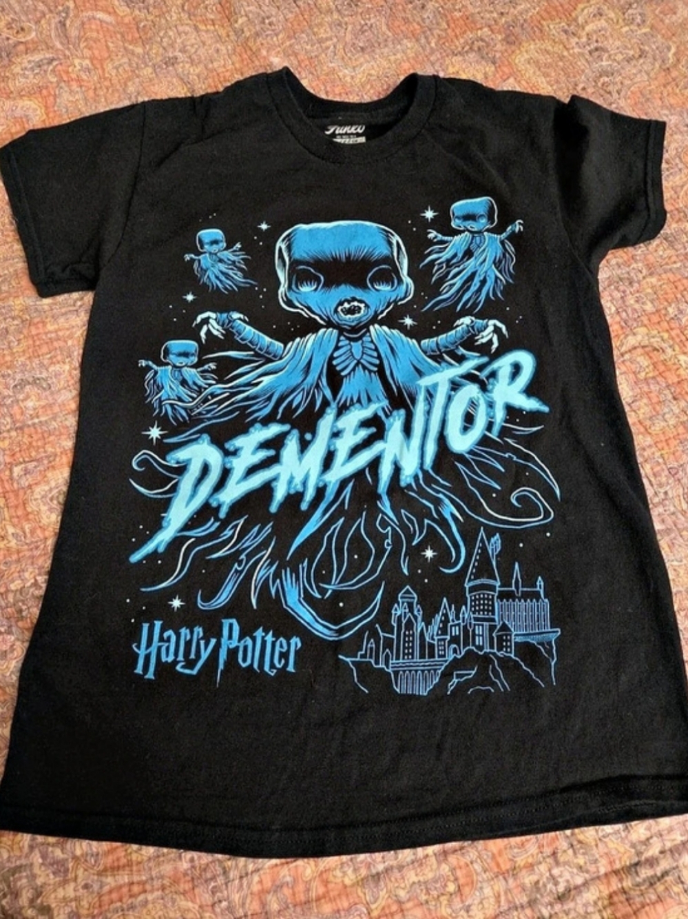 Funko Harry Potter Dementor Pop! & Tee T-Shirt Pop! & Tee Graphic Tee Unisex S